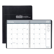 Regular - Monthly - 24 Month - January 2026 to December 2027 - Blue Sheet - Wire Bound - Black Cover - International Holiday, Reference Calendar - 1 Each