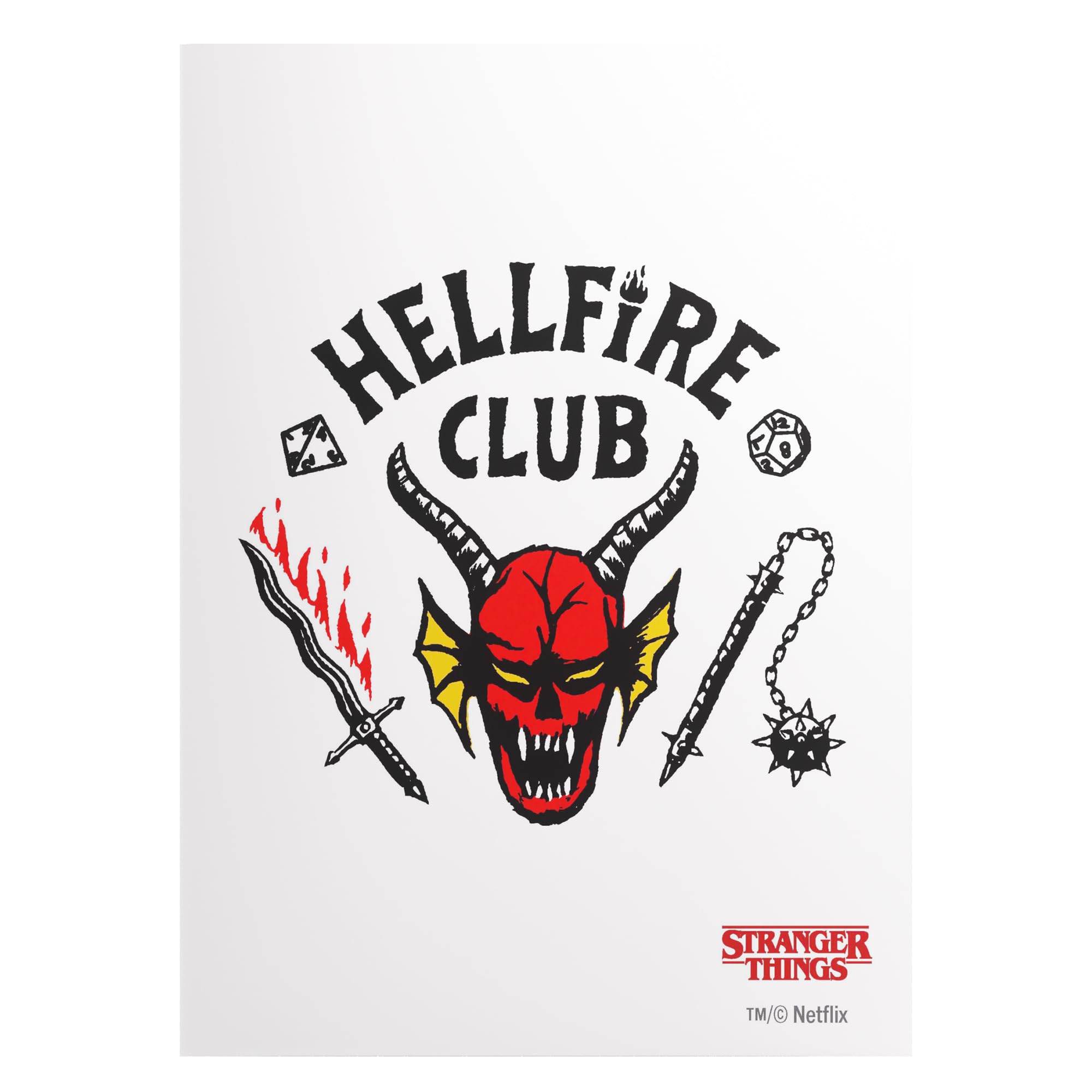 Deck Protector: Art: Matte: Stranger Things: Hellfire Club: Hellfire (50)