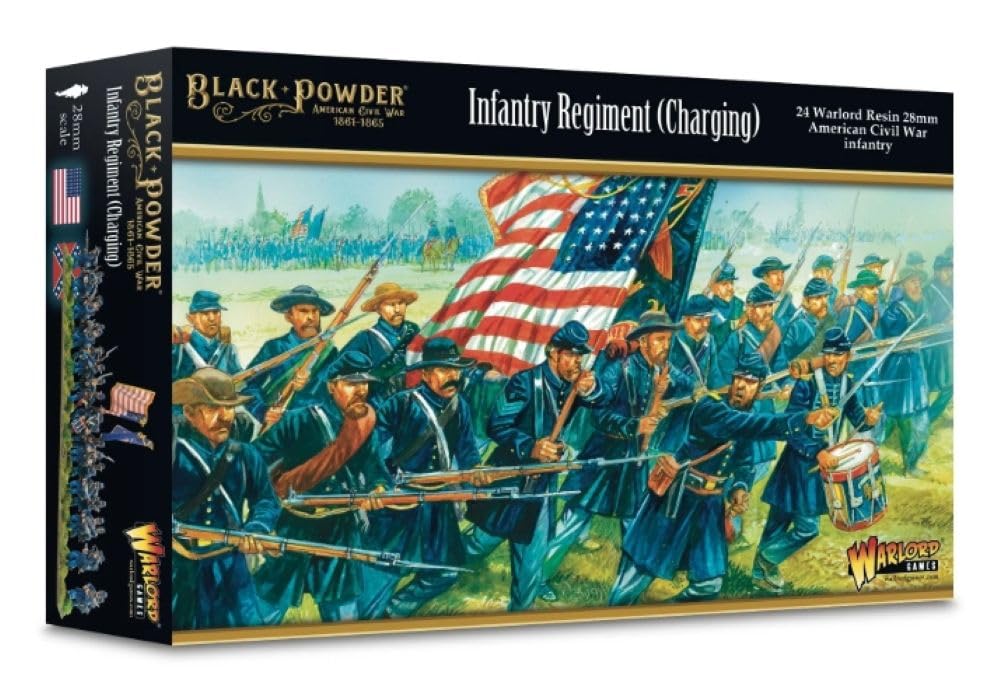 American Civil War: Infantry Regiment Charging