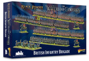 Warlord Games Wargames Delivered Black Powder Epic Battles Waterloo: British Infantry Brigade Tabletop Miniatures - Plastic Miniature 1700-1900 Soldiers Set, Unpainted Table Top 28mm Military Set