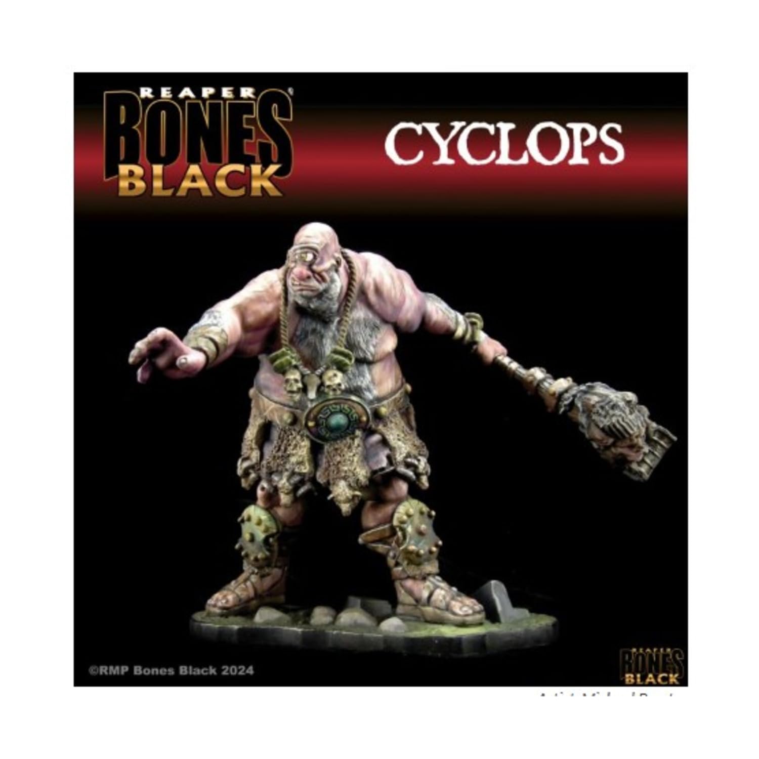 REAPER Cyclops Deluxe Boxed Set Miniature 25mm Heroic Scale Figure Bones Black Miniatures