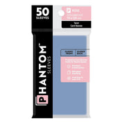 Phantom Sleeves: Rose Size 70 x 120mm: Glossy Front/Back - 50 Pack - Transparent Protective Card Sleeves for Board Games, Trading Cards & Card Games