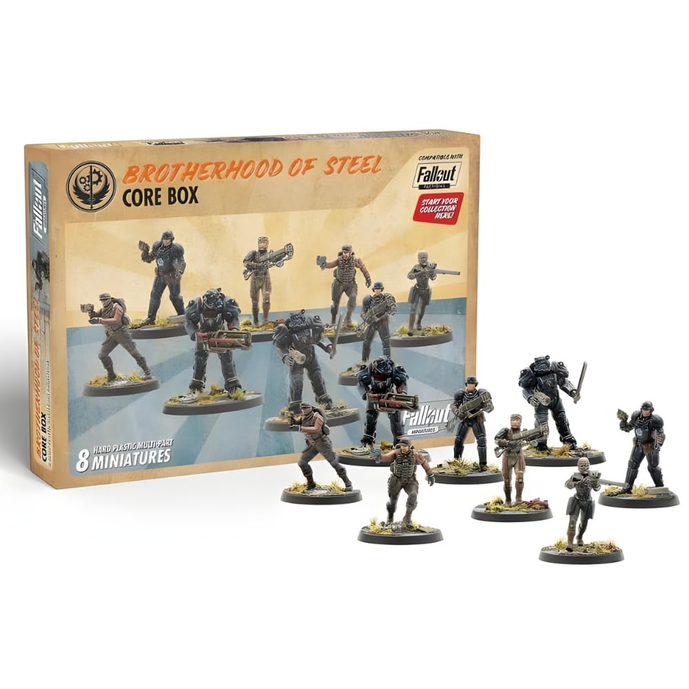 Fallout: Miniatures - Brotherhood of Steel Core Set (Plastic)