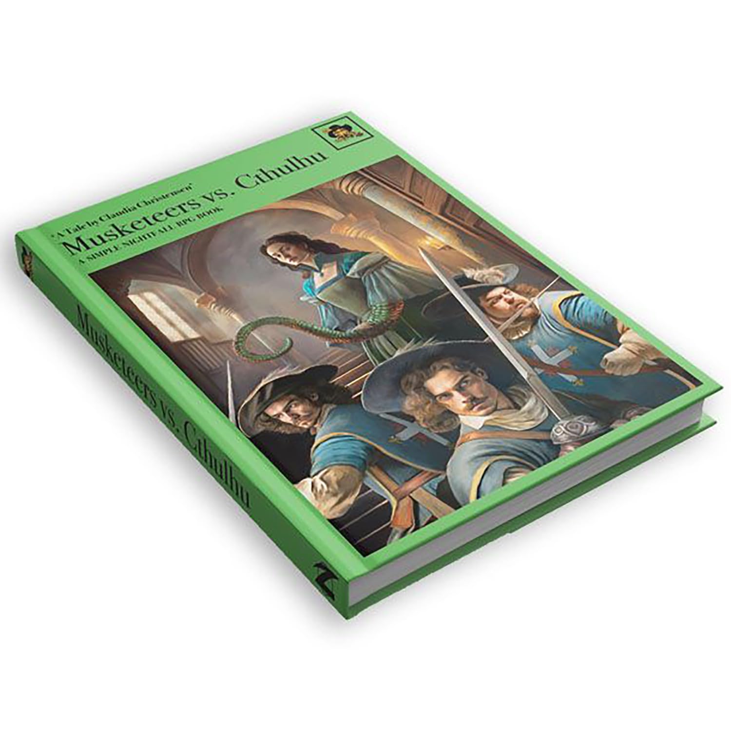 Nightfall Games: Musketeers Vs. Cthulhu - Hardcover RPG Book, Horror Theme, Call of Cthulhu Rules Setting, Tabletop Role Playing Game, 112 pg A5 Book