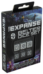 Green Ronin Publishing The Expanse: d6: Belter Dice Set (6)