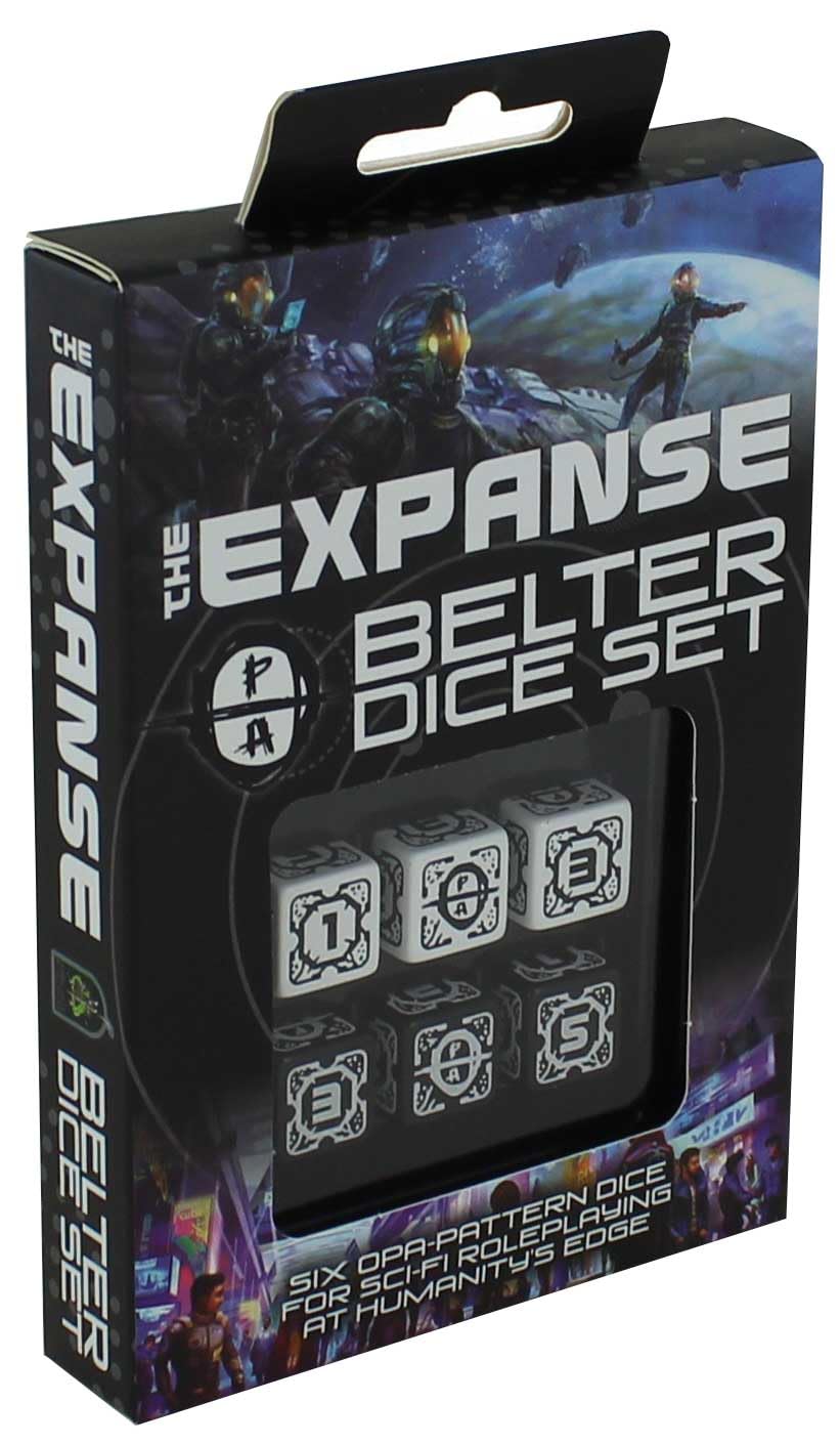 Green Ronin Publishing The Expanse: d6: Belter Dice Set (6)