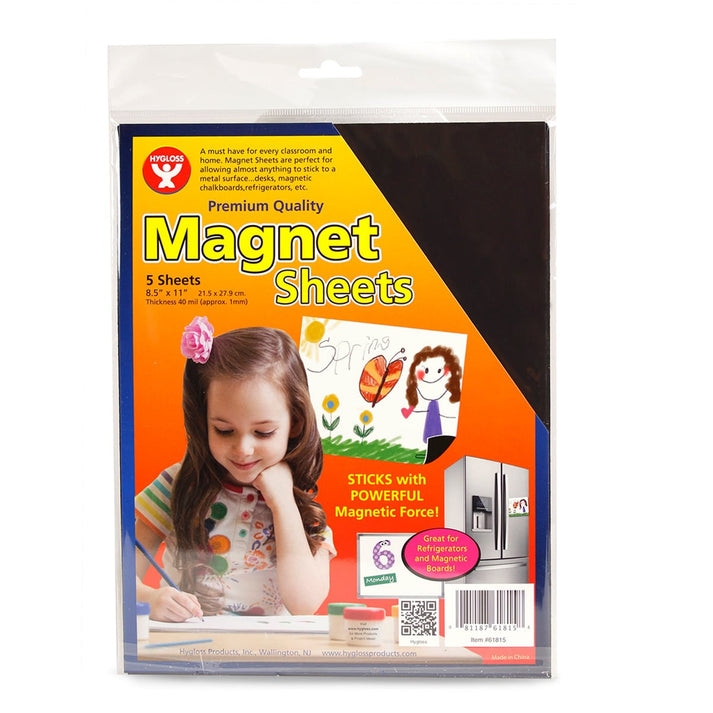 Magnet Sheets 8.5"x11", 2 sheets