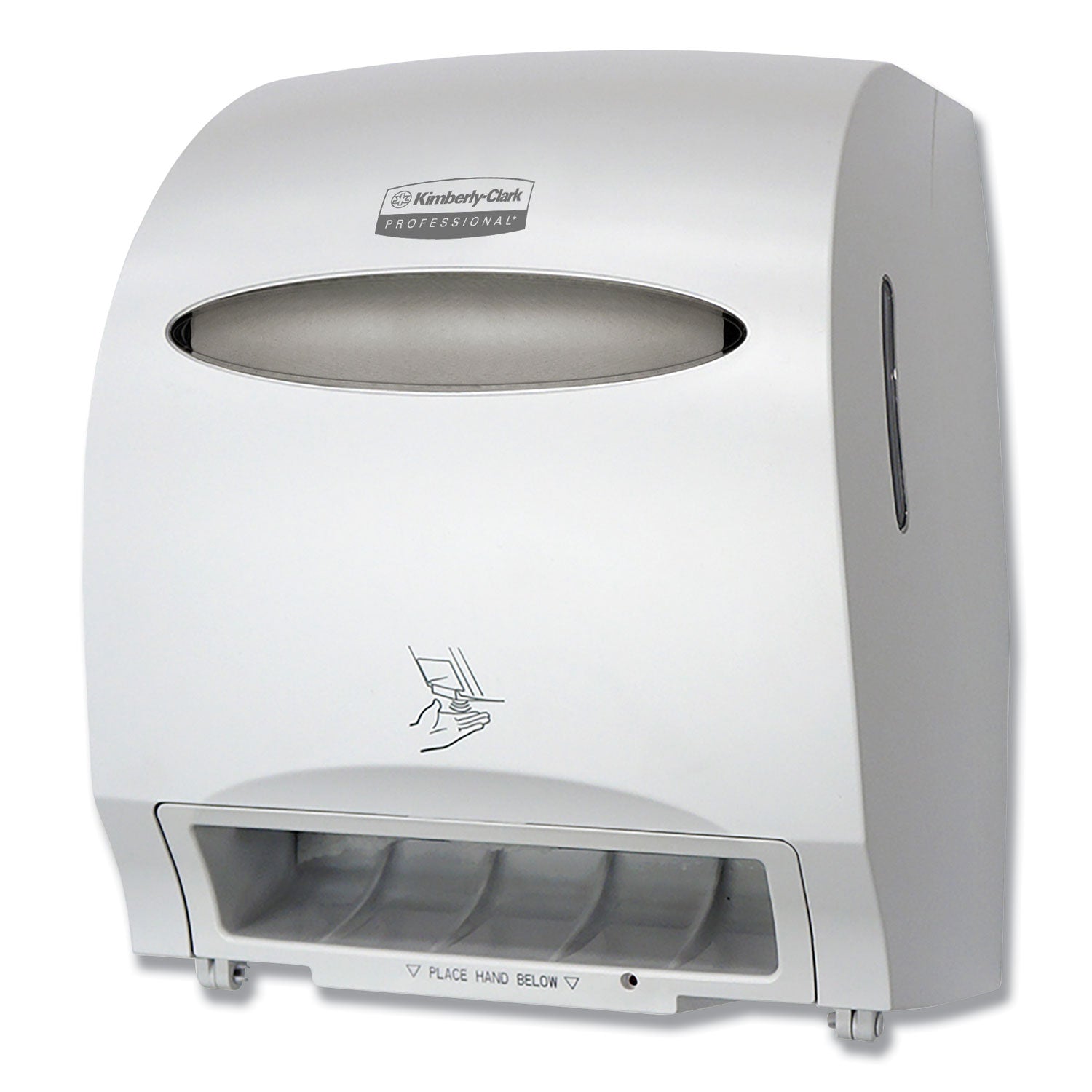 Kimberly-Clark Professional Electronic Touchless Roll Towel Dispenser - Touchless Dispenser - 15.8" Height x 12.7" Width x 9.6" Depth - White - Refillable, Jam Resistant, Key Lock - 1 Carton