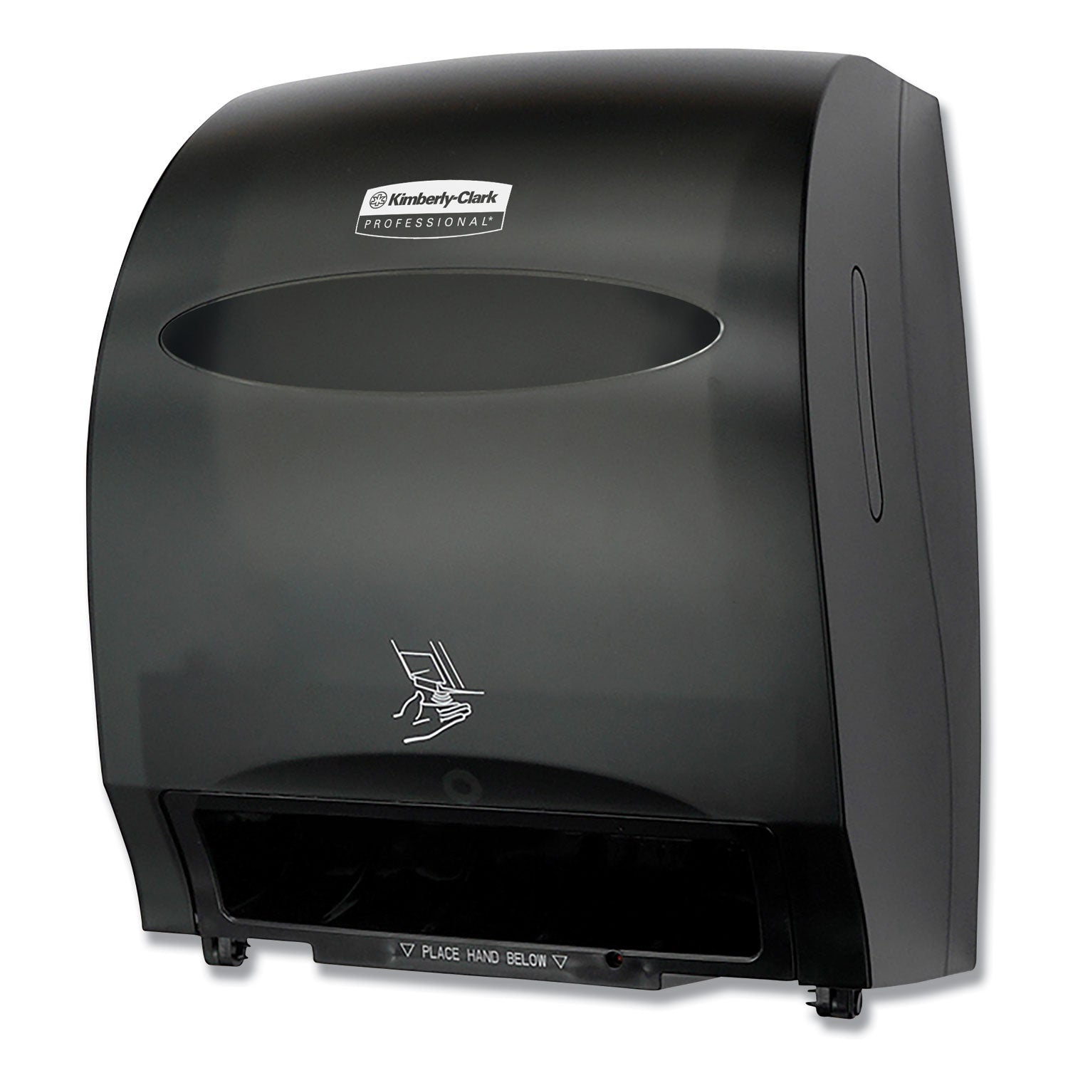 Kimberly-Clark Professional Electronic Touchless Roll Towel Dispenser - Touchless Dispenser - 15.8" Height x 12.7" Width x 9.6" Depth - Smoke - Jam Resistant, Spring Lock, Emergency Feed Knob - 1 Carton