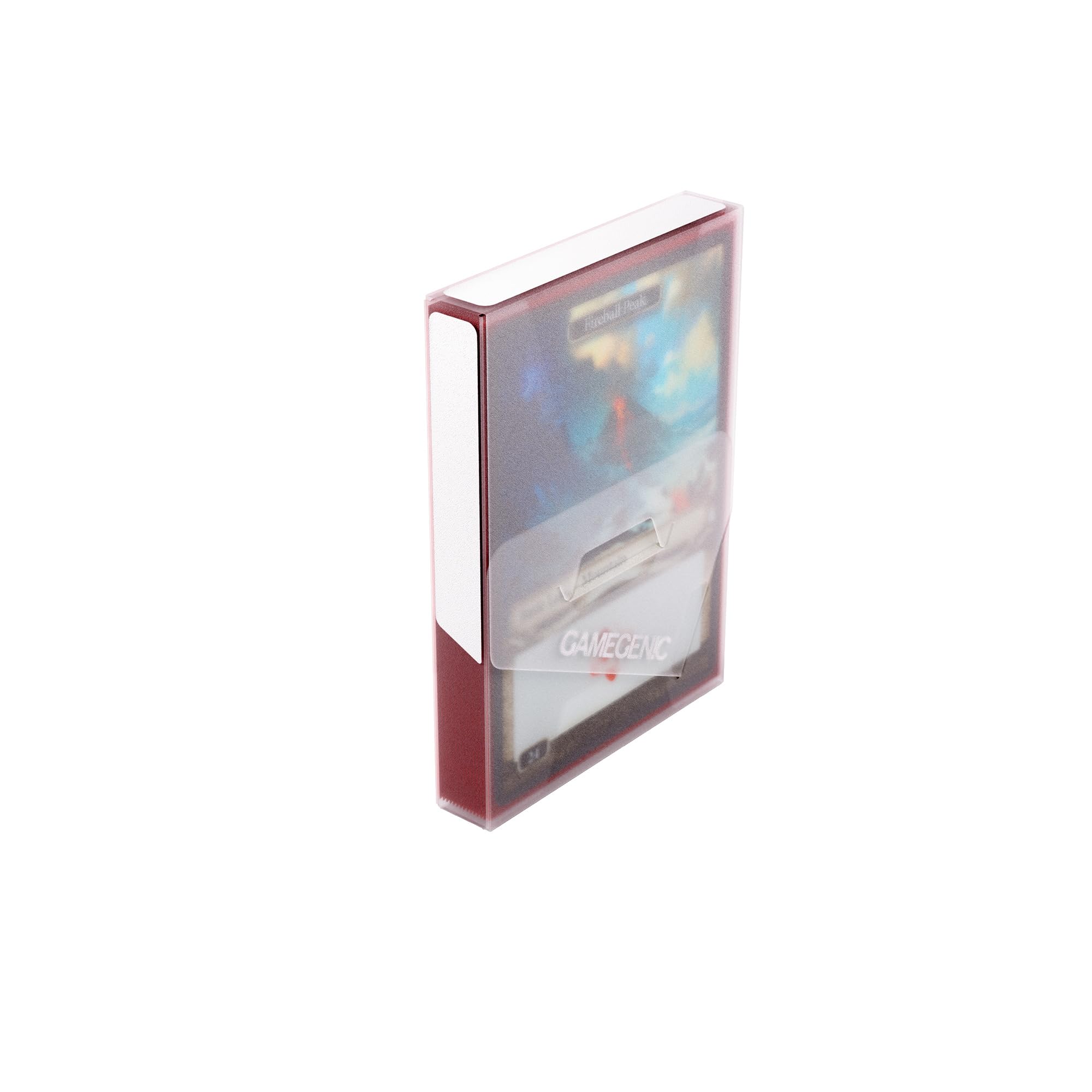Gamegenic Cube Pocket 15+ Deck Box - Slim Card Holder for Cube Drafting and Card Protection, Modular System Perfect for TCGs, LCGs, Board Games and RPGs, Clear Color, Made