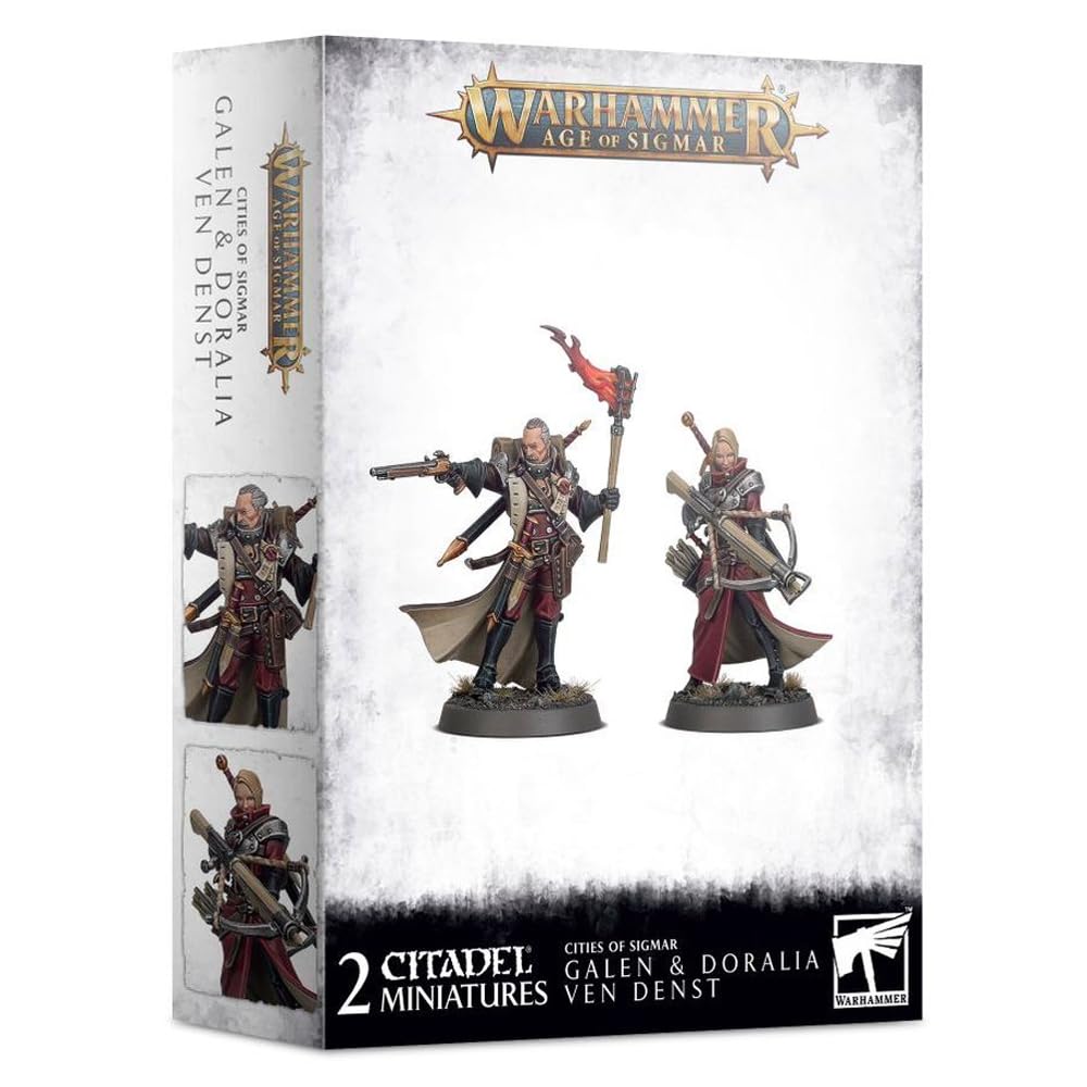 Cities of Sigmar: Galen & Doralia VEN DENST GW Warhammer Age of Sigmar