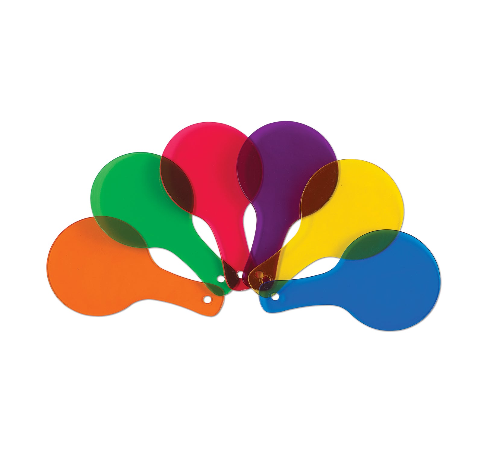 Color Paddles - Set of 6