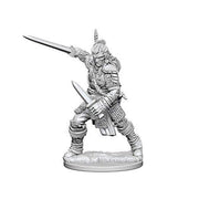 Pathfinder: Deep Cuts Minis: Human Male Fighter W1 (Unpainted)