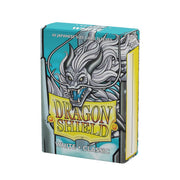 Dragon Shield - Classic Sleeves - Japanese Size | 60 CT - Smooth & Tough Premium TCG Sleeves - Compatible with Yu-Gi-Oh, Naruto, Cardfight & Vanguard | White