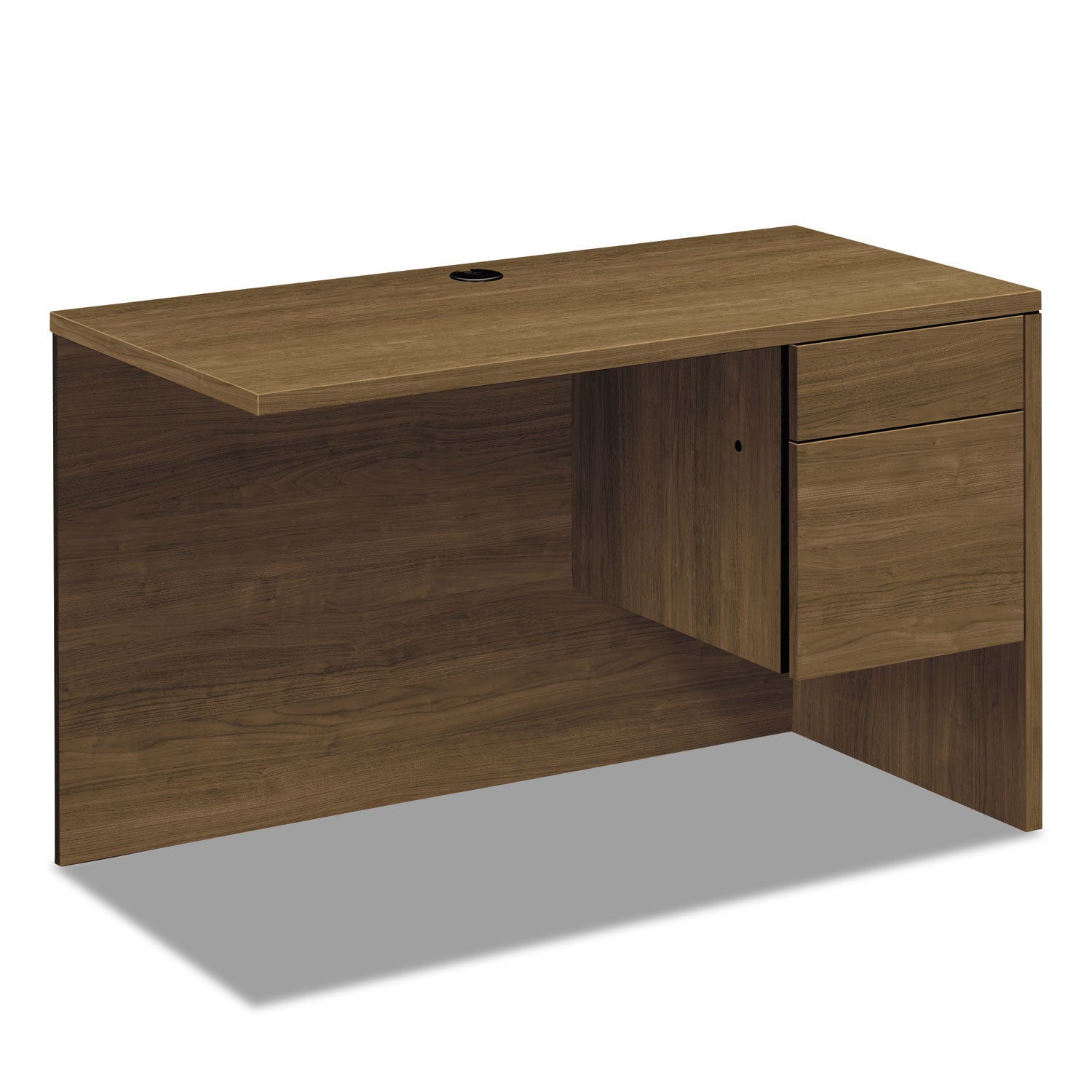 29.5" Height x 48" Width x 24" Depth - Total Drawer(s): 2 - Flat Edge - Finish: Pinnacle, Laminate - 1 Each