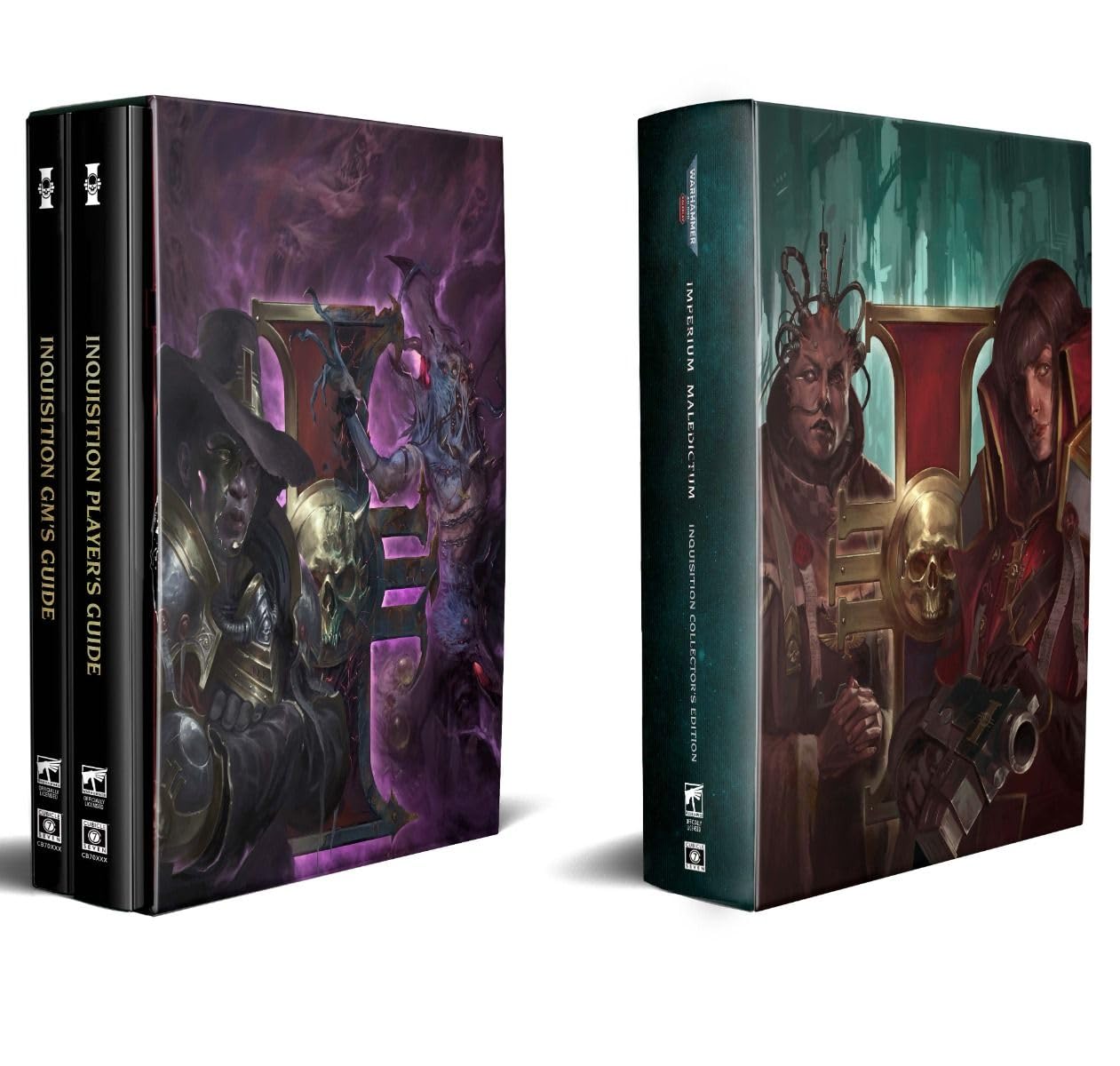 Warhammer 40,000 Roleplay: Imperium Maledictum – Inquisition Collector’s Edition | Cubicle 7 RPG Hardcover Sourcebook