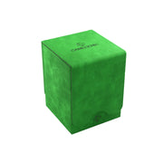 GameGenic Deck Box – Squire XL Green 100CT – Durable and Sturdy TCG, OCG, CCG Card Storage – Compatible with Pokemon, Yugioh, Commander, and MTG Magic: The Gathering Cards
