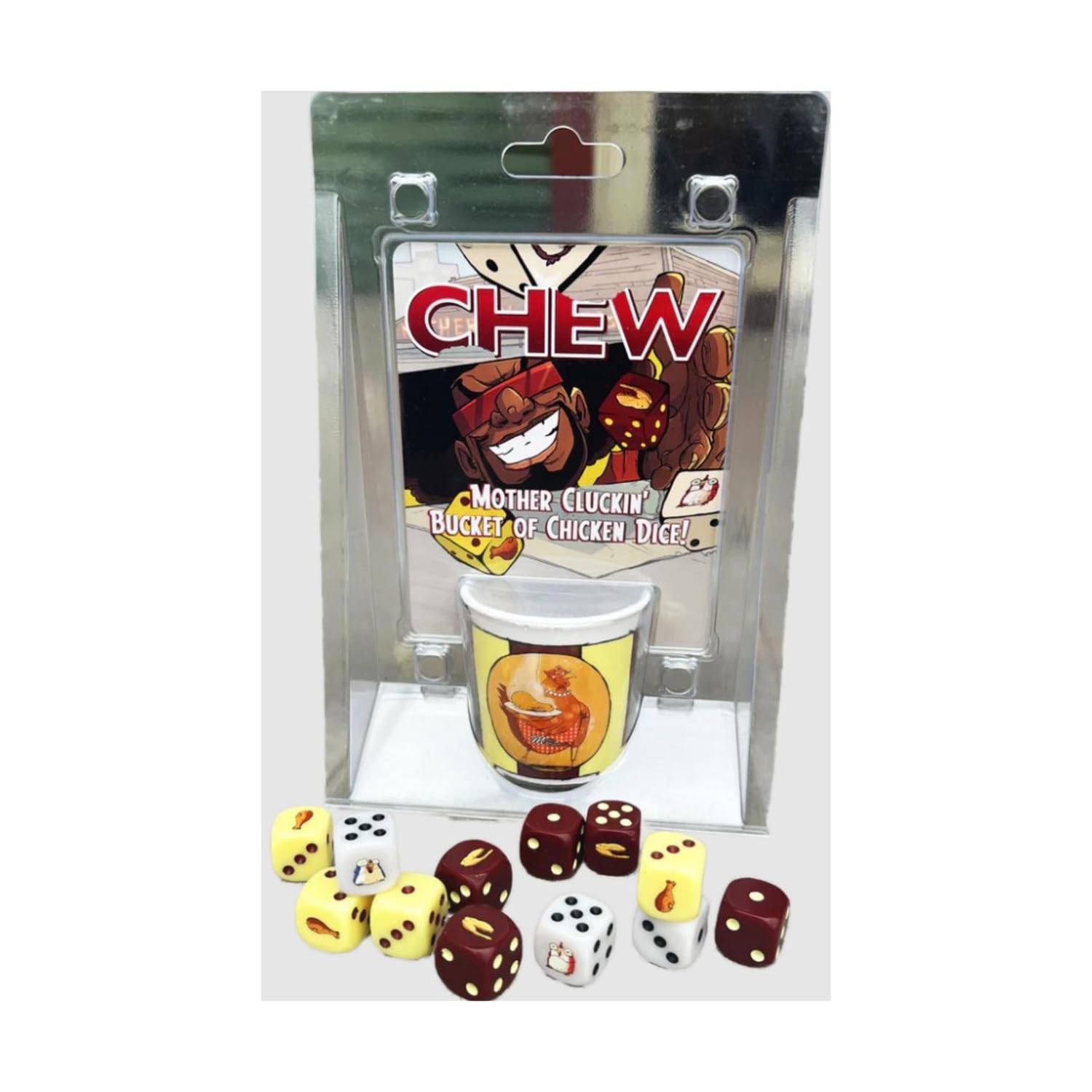 Mother Cluckin' Chicken Dice Bucket by CH