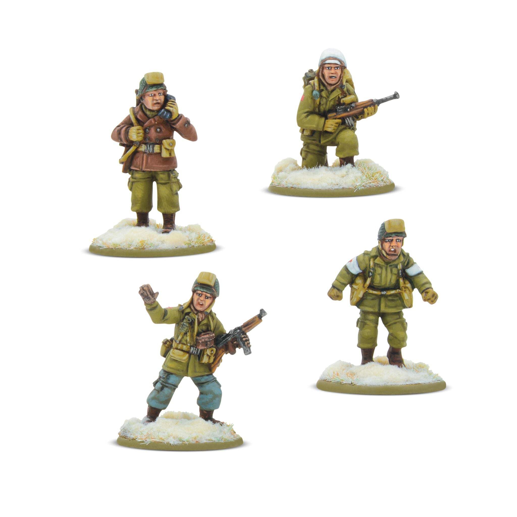 Warlord Games Bolt Action: US Airborne (Winter) HQ