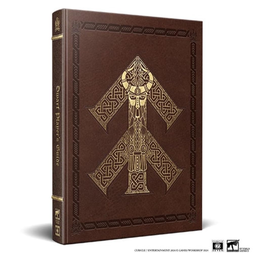 Cubicle 7, Warhammer Fantasy Roleplay: Dwarf Player's Guide Collectors Edition - For Ages 14 and Up, 2 to 5 Players