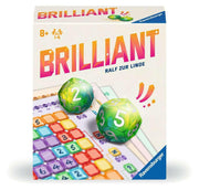 Ravensburger Brilliant - 23491 - Game for dice Fans Aged 8 and Over - Suitable for 1-6 People