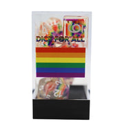Rainbow Flag RPG Dice Set