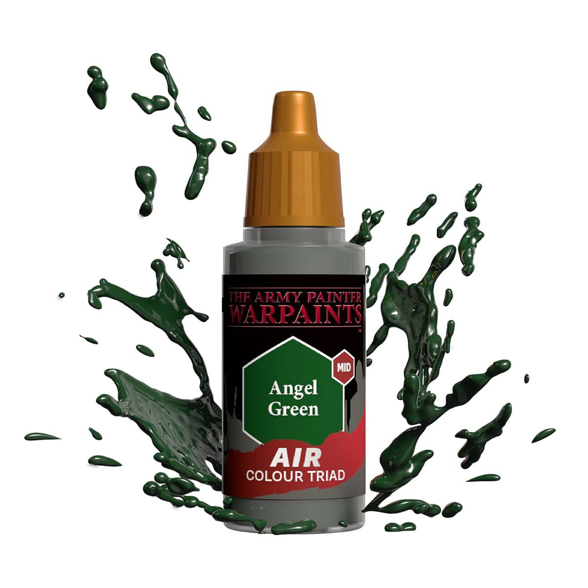 Warpaints: Acrylics: Air Angel Green – 1x 18ml Acrylic Paint by The Army Painter Hobby Paint – Dungeons and Dragons Miniatures, Warhammer 40K Miniatures, Models – TTRPG D&D DND