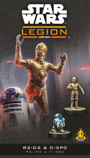 Asmodee Star Wars: Legion R2D2 & C-3PO Expansion - Rebel & Republic Droid Operative Expansion, Tabletop Miniatures Game, Strategy Game for Kids and Adults, Ages 14+, 2 Players, 3 Hour Playtime