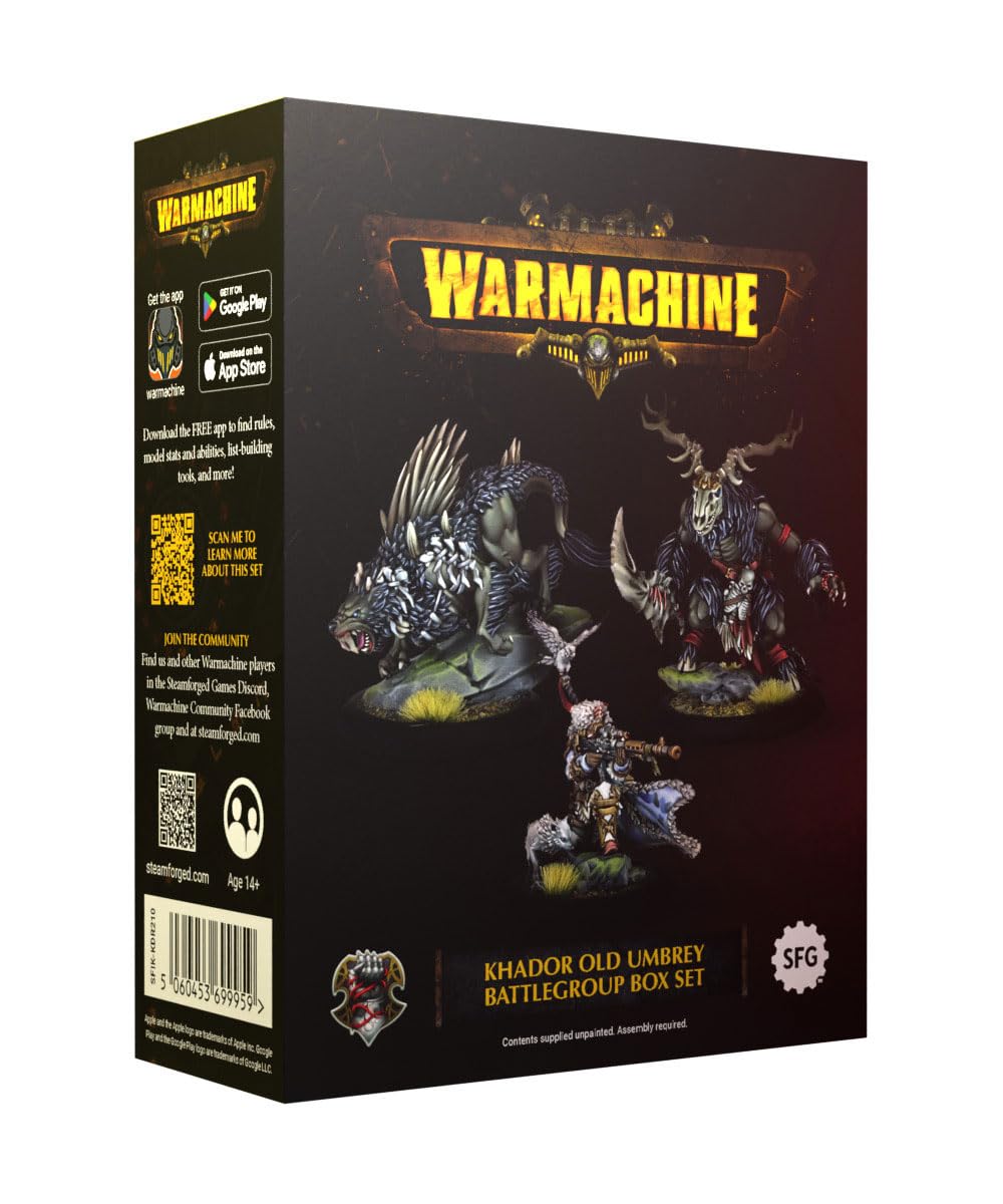 Warmachine Old Umbrey Battlegroup Box