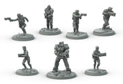 Modiphius Entertainment Fallout: Wasteland Warfare - Brotherhood of Steel, Multi-colored