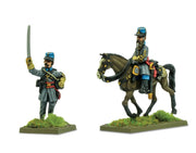 Warlord Games Black Powder: Confederate Officers Advancing (Mounted and Foot) - A