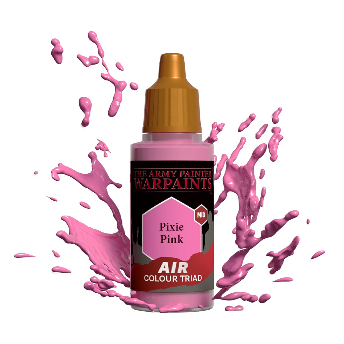 Warpaints: Acrylics: Air Pixie Pink – 1x 18ml Acrylic Paint by The Army Painter Hobby Paint – Dungeons and Dragons Miniatures, Warhammer 40K Miniatures, Models – TTRPG D&D DND