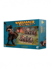 Warhammer The Old World – Gors Herd | 30 Beastmen Miniatures | Customizable Core Infantry Set