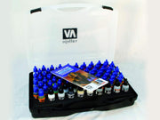 Vallejo AV Mecha Color 18ml - Case (80 x 18ml Bottles),Black