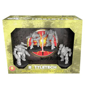 BattleTech House Davion Cavalry Lance by Catalyst Game Labs | Hellspawn Legionnaire Gunsmith and Enforcer FS Miniatures | Pilot Cards and Alpha Strike Rules | Tabletop Wargame Expansion