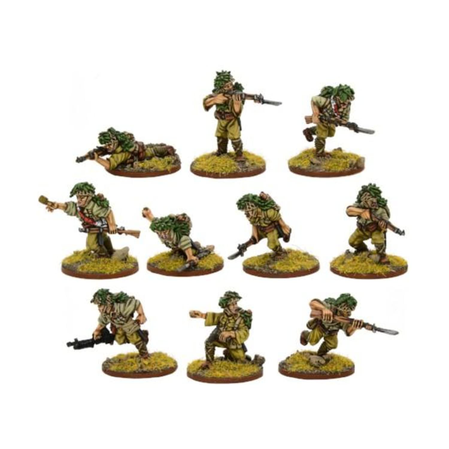 Warlord Games, Bolt Action, Japanese Veteran Infantry Squad