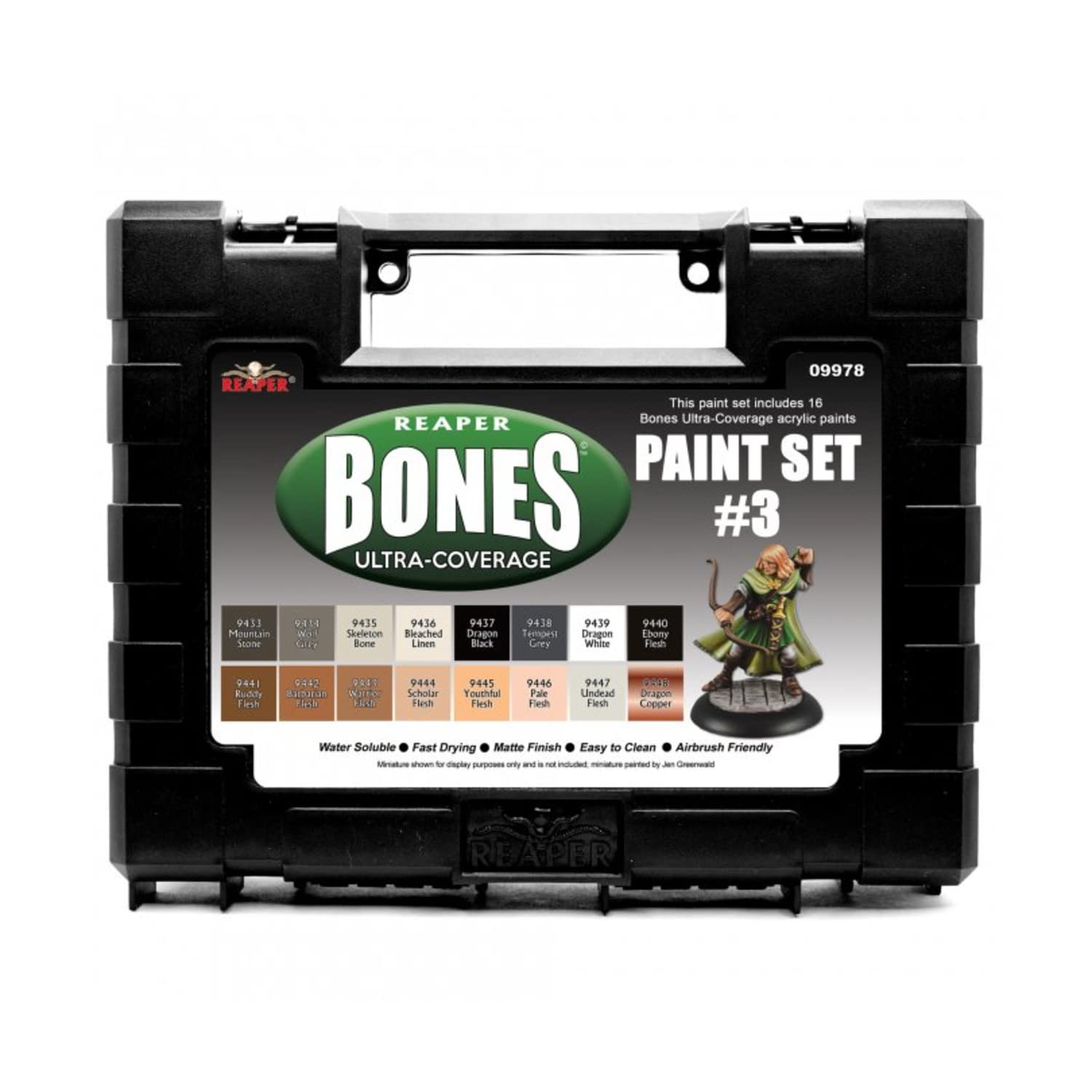 MSP Bones Ultra-Coverage Paints: Set #3