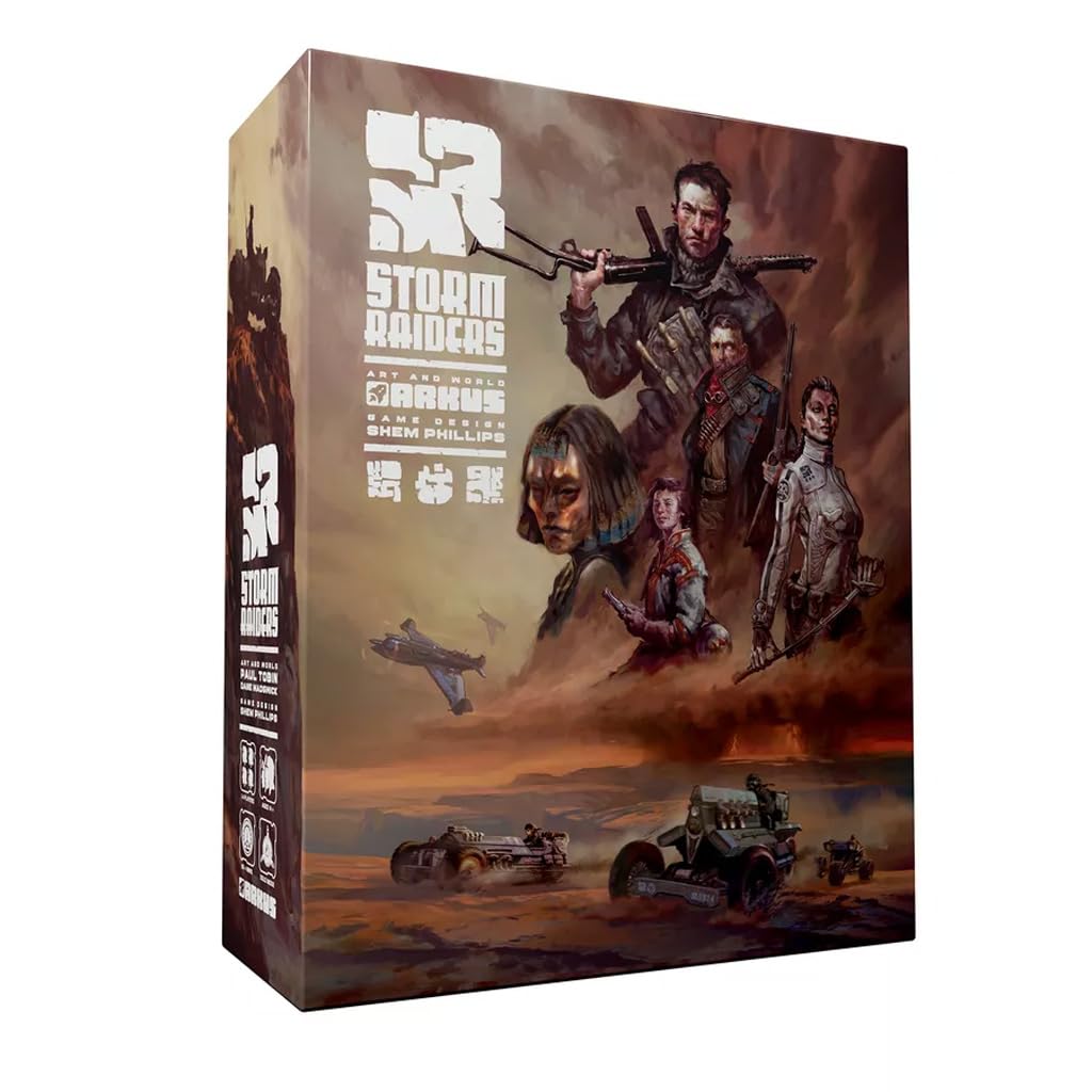 Storm Raiders Standard Edition Board Game, Strategic Sci-Fi Tabletop Game