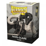 Dragon Shield | Standard Size Card Matte Sleeves | 100 CT - Non Glare Smooth & Tough Premium TCG Sleeves | Compatible with Pokemon, Flesh & Blood, One Piece & Magic The Gathering | Clear