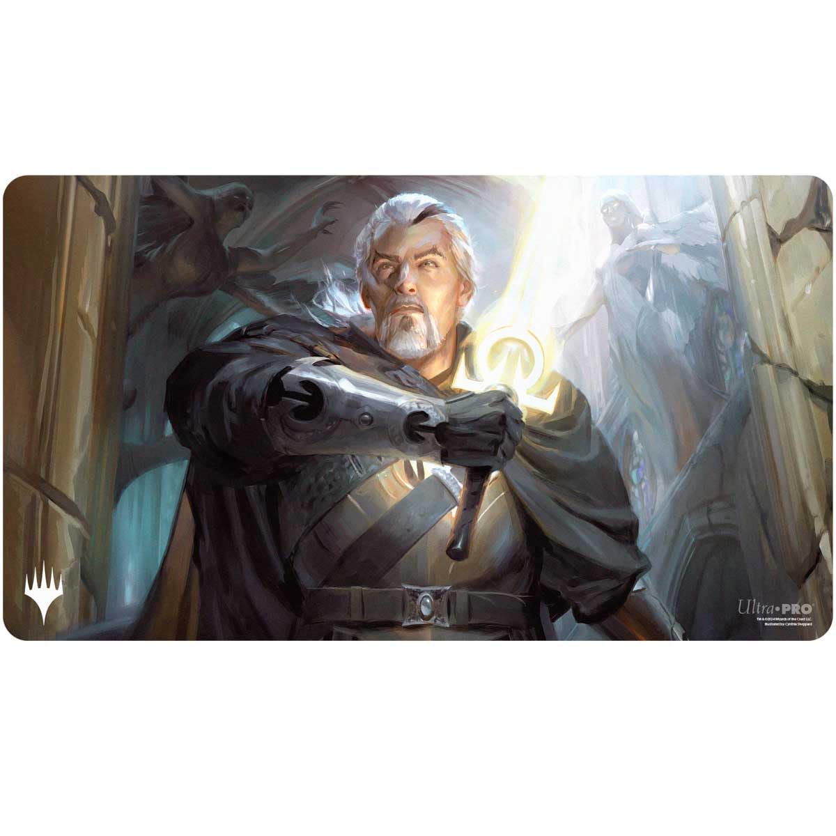 Ultra PRO - Innistrad Remastered Odric, Lunarch Marshal Playmat for Magic: The Gathering, Gaming Accessories, MTG Tabletop Gaming Gear, Card Game Supplies, TCG Playmat, Collectible Card Game Mat