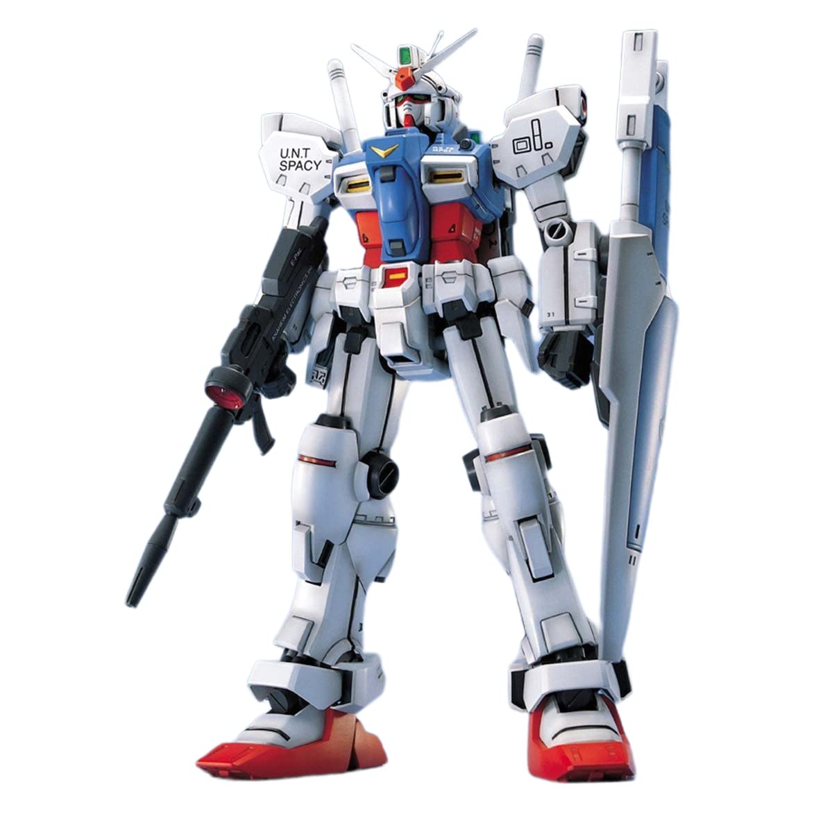 BANDAI NAMCO Entertainment MG Mobile Suit Gundam 0083 Stardust Memory RX-78GP01 Gundam GP01 1/100 Scale Color Coded Plastic Model