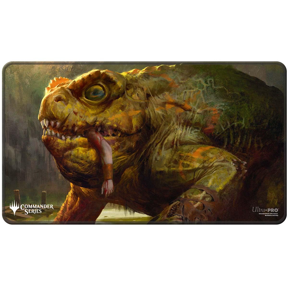 Ultra Pro ULP38575 Playmat Magic The Gathering Commander Series Stitched Edge The Gitrog Monster Card Game