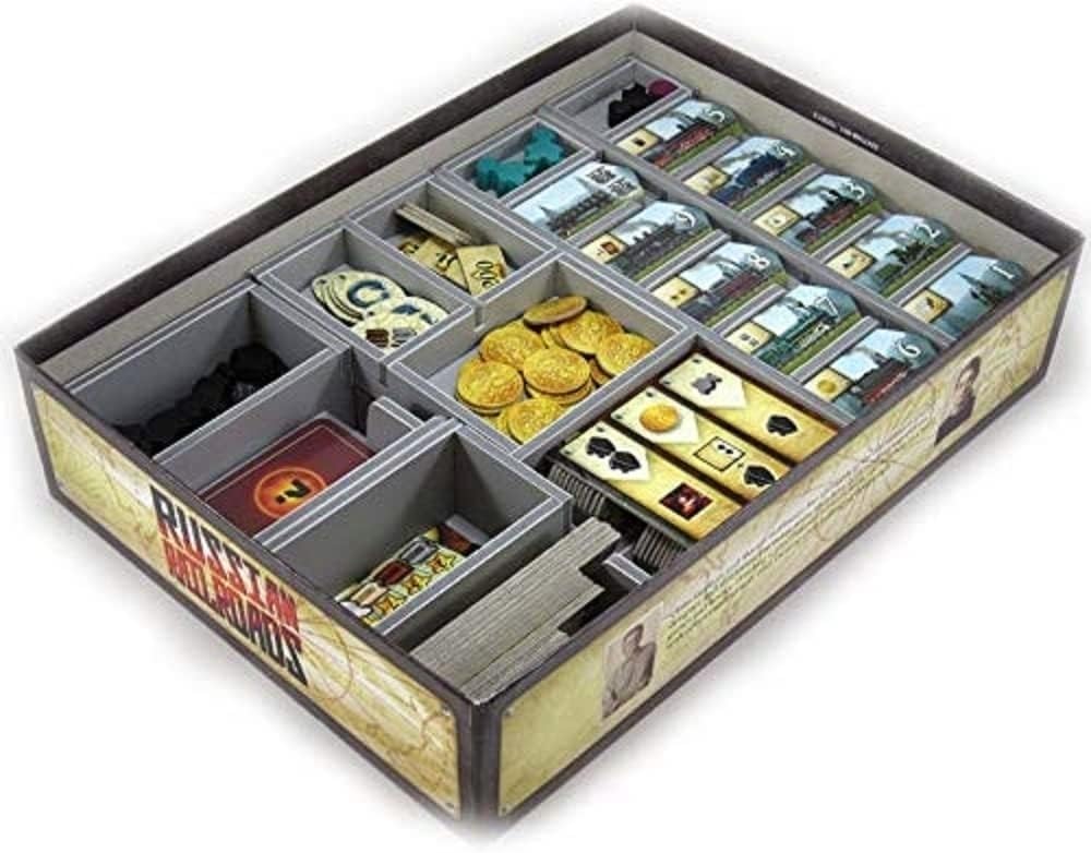 Folded Space Box Insert: Russian Railroads, including German Railroads Expansion