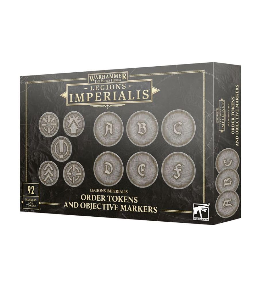 Games Workshop Legions Imperialis: Order Tokens and Objective Markers
