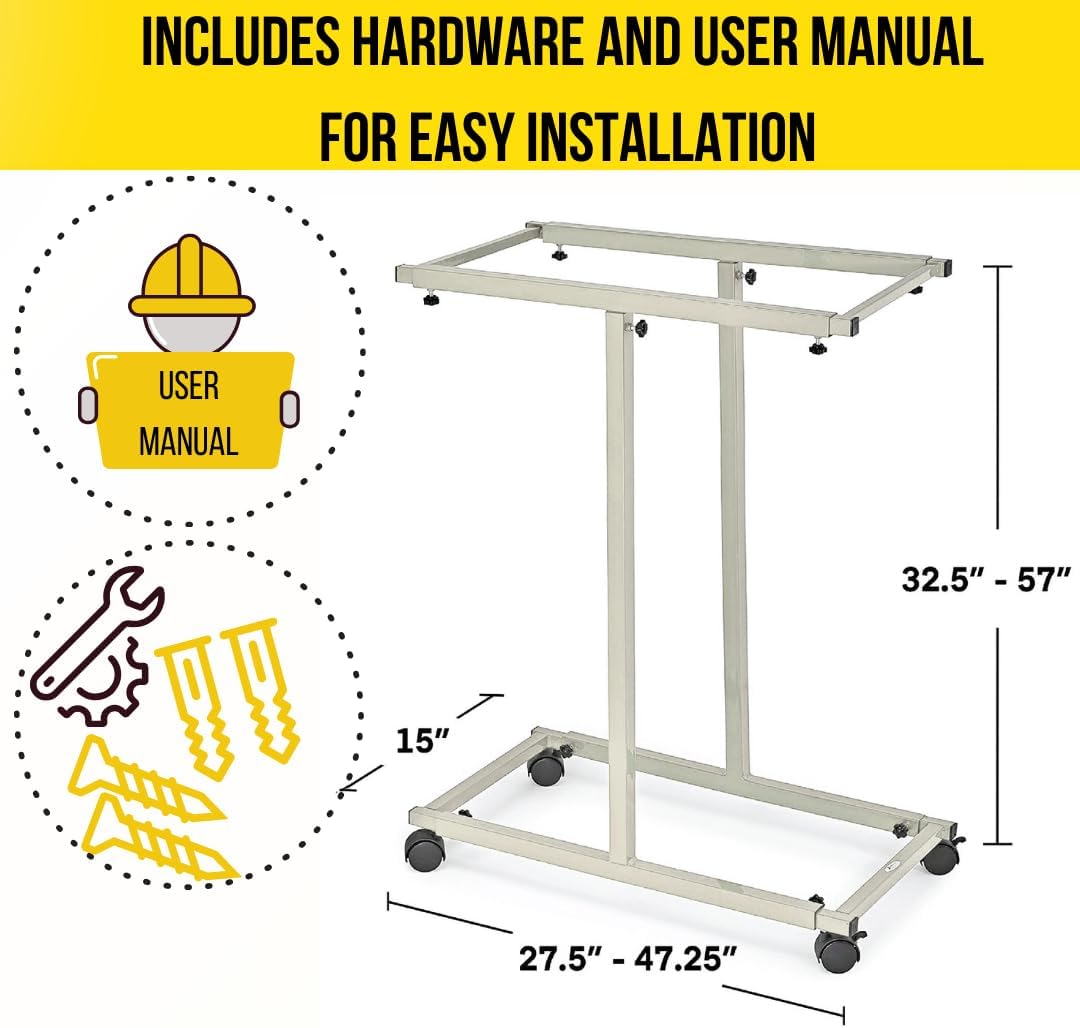 Mobile Vertical Plan Center with 12 30" Hanging Clamps