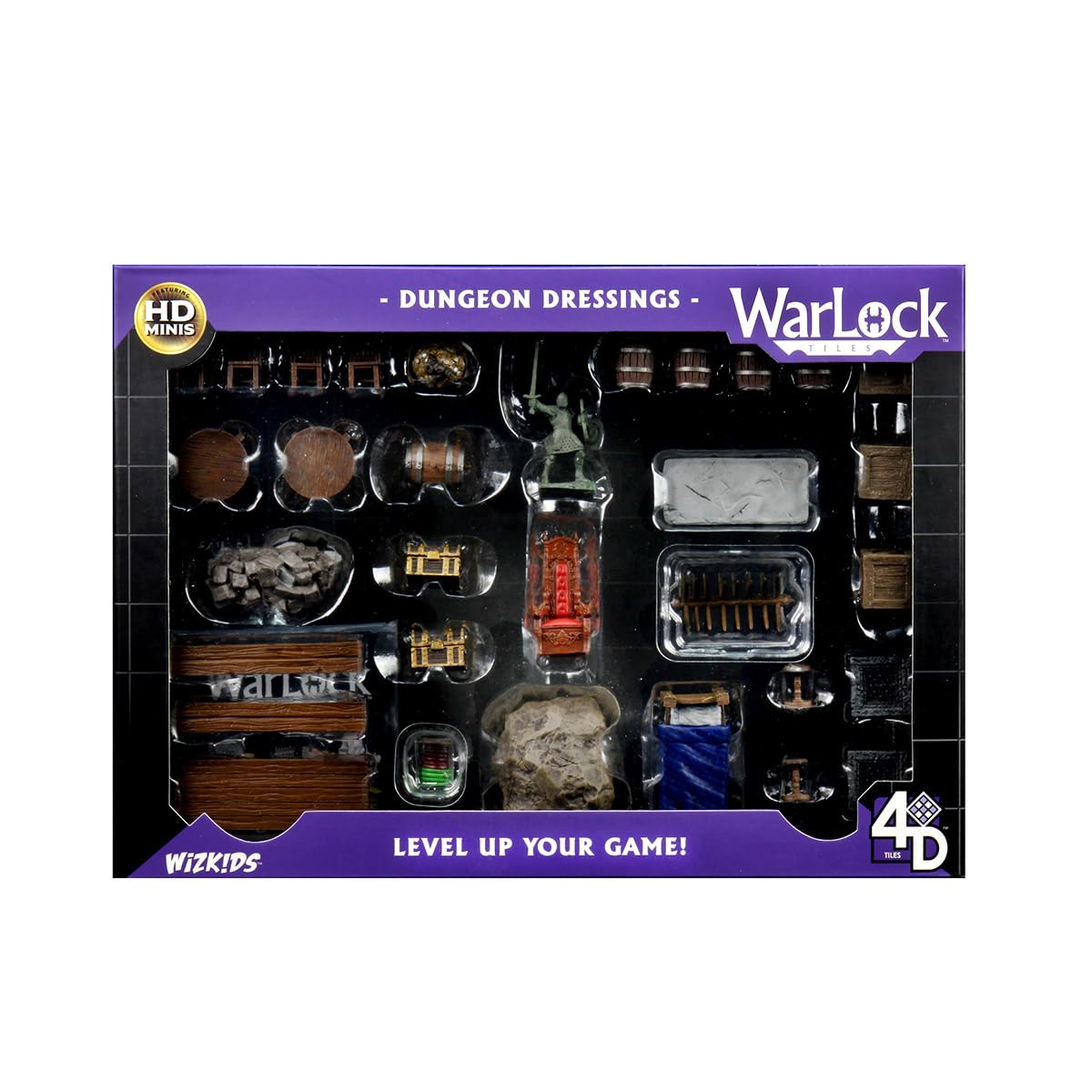 WizKids Warlock Tiles: Accessory – Dungeon Dressings