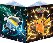 Ultra PRO - 9-Pocket Portfolio for Pokémon Scarlet and Violet - Shiny Pikachu, Dondozo, and Tatsugiri, Premium Collectible Trading Card Collector's Essential Storage Solution Organizer
