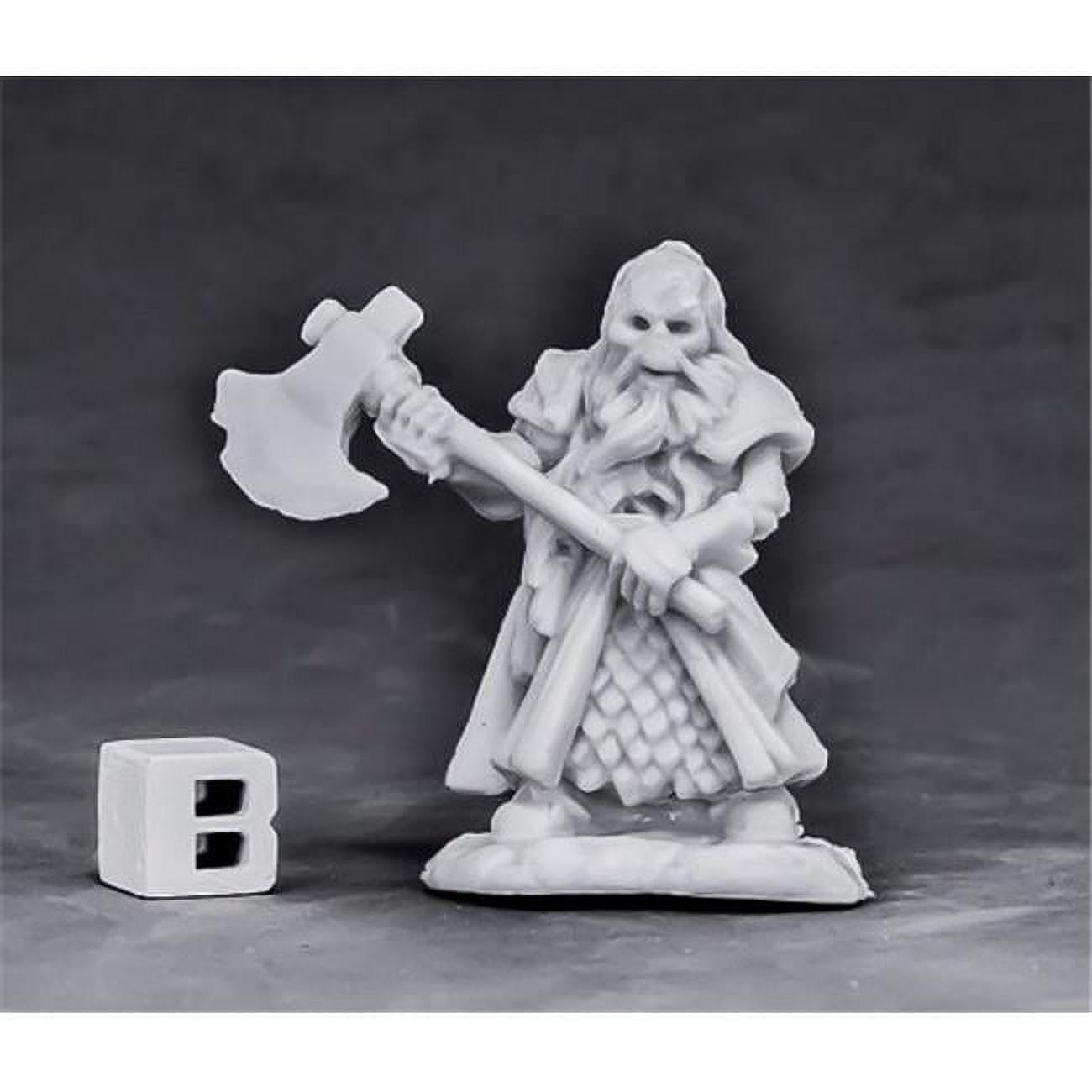 Bones: Reaper Undead Dwarf Fighter Miniatures