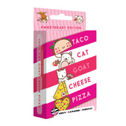Taco Cat Goat Cheese Pizza Sweetheart Edition Card Game for Family Game Night | Candy-Free Valentine's Gifting | Easy to Play 15 Minute Rounds | Fun for Kids, Teens, Adults, and Families | 2-8 Players