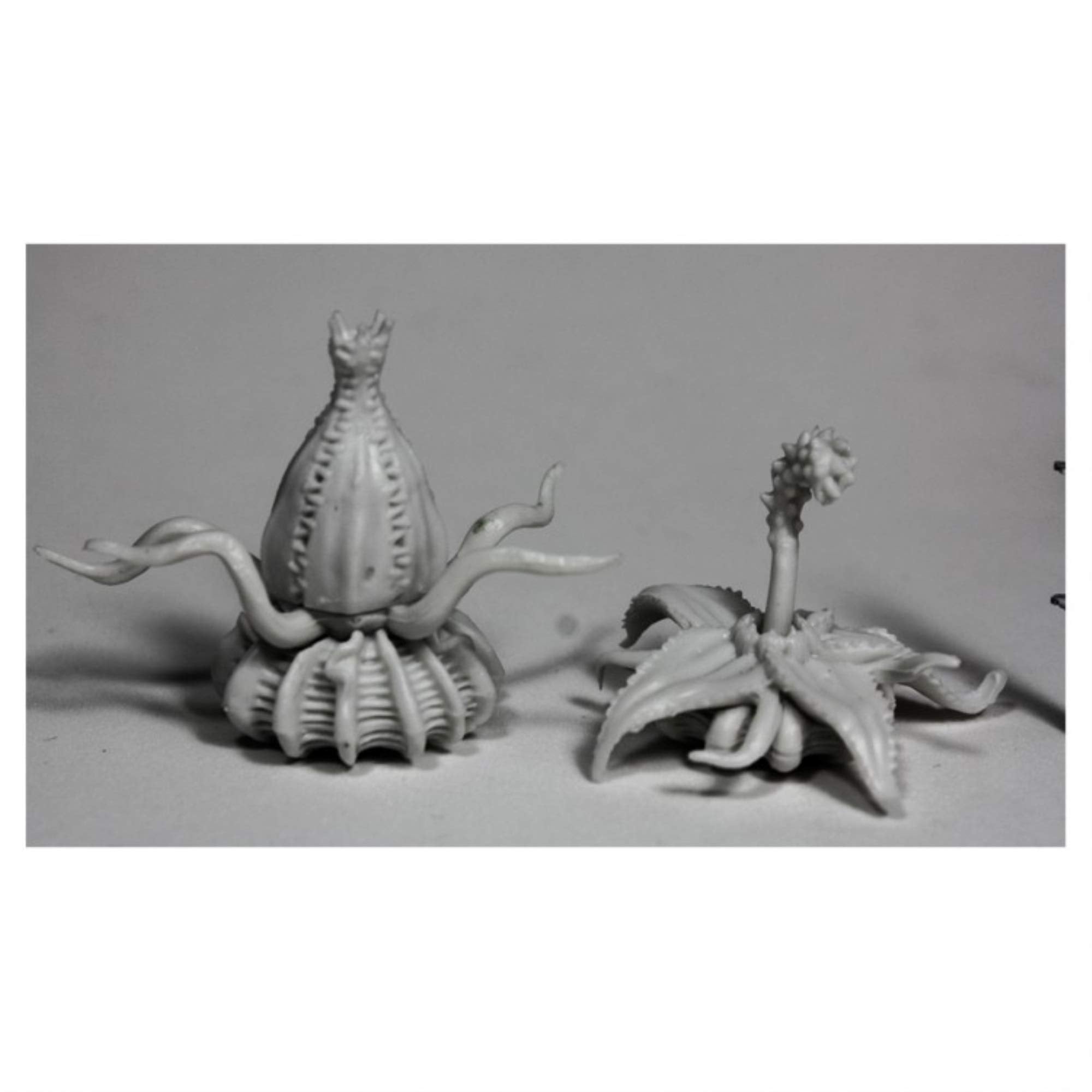 Bones: Reaper Miniatures Death Star Lilies (2) #77504 Bones RPG D&D Mini Figure